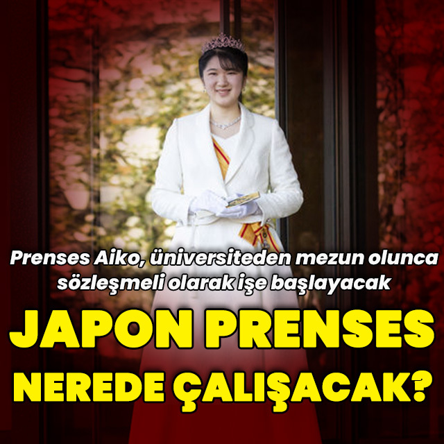 Japon Prenses nerede çalışacak?