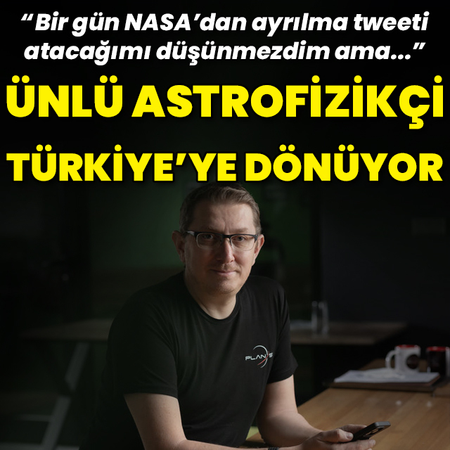 Ünlü Türk astrofizikçi Umut Yıldız NASA'dan ayrıldı