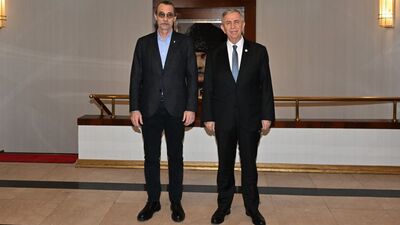 Erdal Beşikçioğlu'ndan Mansur Yavaş'a ziyaret