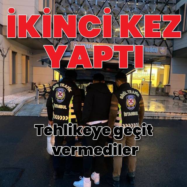 Drift yapan sürücünün ehliyeti iptal edildi