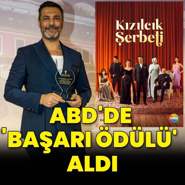 ABD'de başarı ödülü aldı