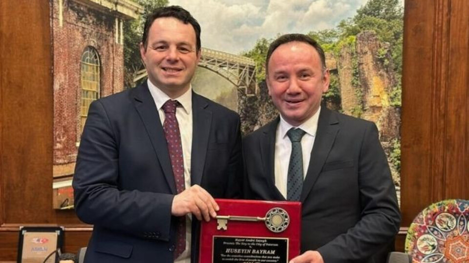 ABD'de ilk kez: "Şehrin anahtarı" bir Türk'e verildi