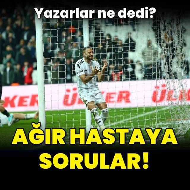 "Ağır hastaya sorular!"
