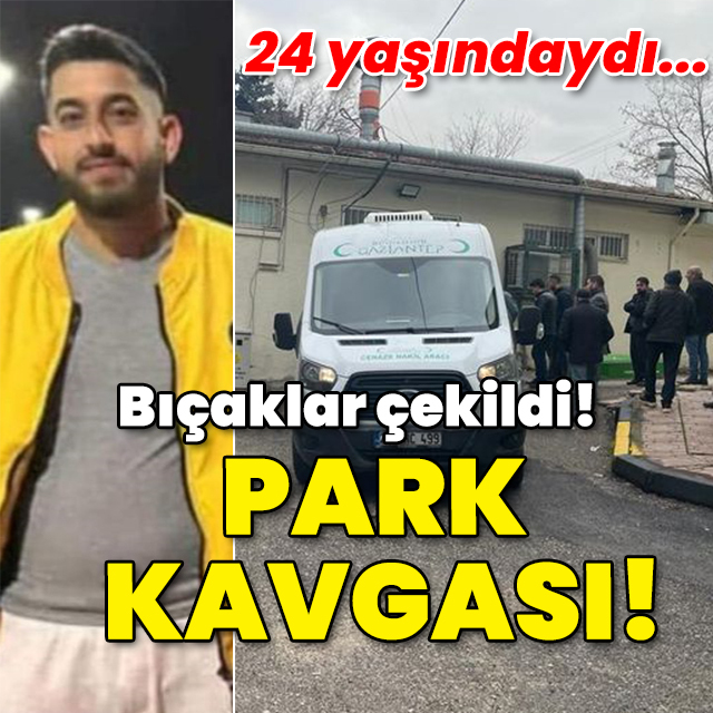 Park kavgası ölümle bitti!