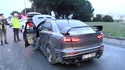 Emniyet şeridi kullananlara ceza yağdı!