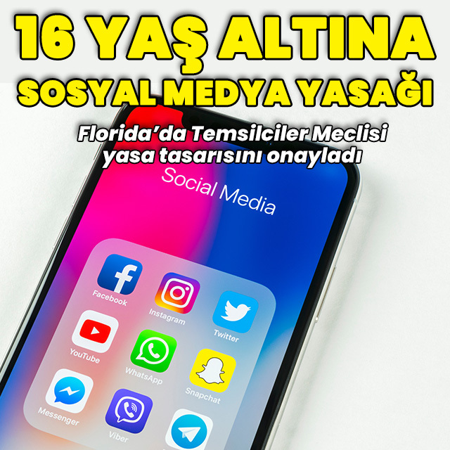 Florida'da 16 yaşın altındakilere sosyal medya yasağı hazırlığı