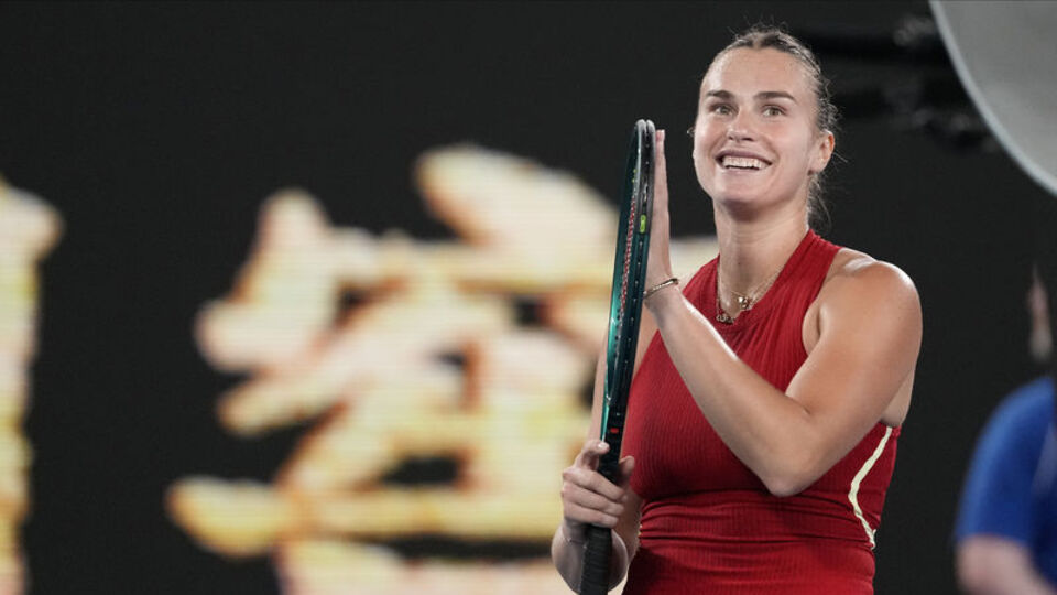 Avustralya'da ilk finalist Sabalenka!