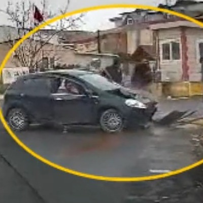  Çarptı, çaldı, kaza yaptı!