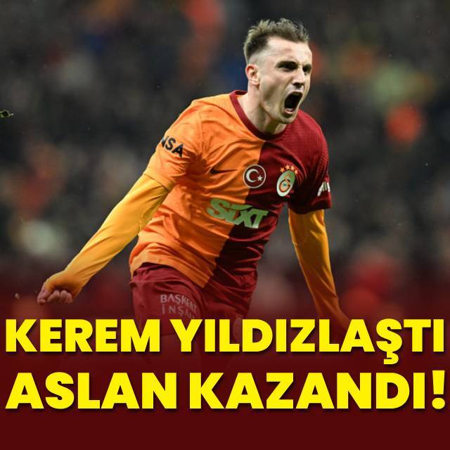 Kerem yıldızlaştı, Aslan kazandı!