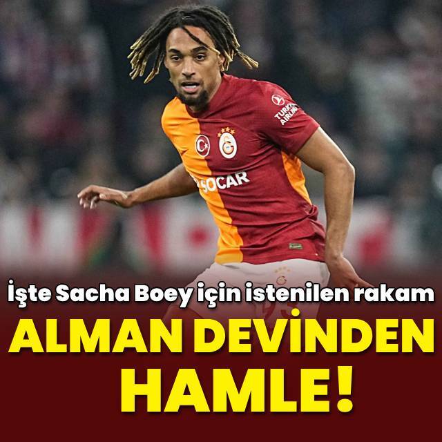 Sacha Boey gelişme!