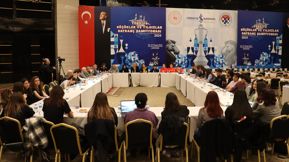 Türkiye Küçükler Satranç Şampiyonası devam ediyor
