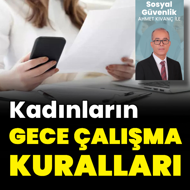 Kadınların gece çalışma kuralları