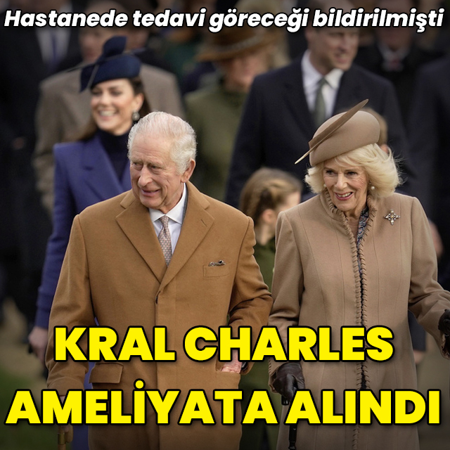 İngiltere Kralı 3. Charles ameliyat oldu