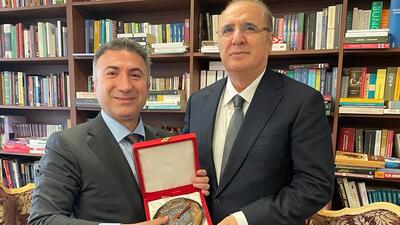 Batman Üniversitesi Rektörü'nden Ciner Yayın Holding'e ziyaret