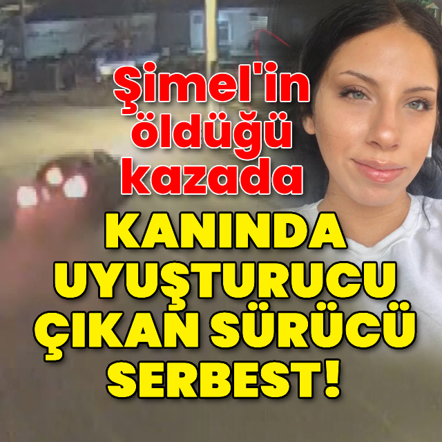 Ölümlü kazada kanında uyuşturucu çıkan sürücü serbest!