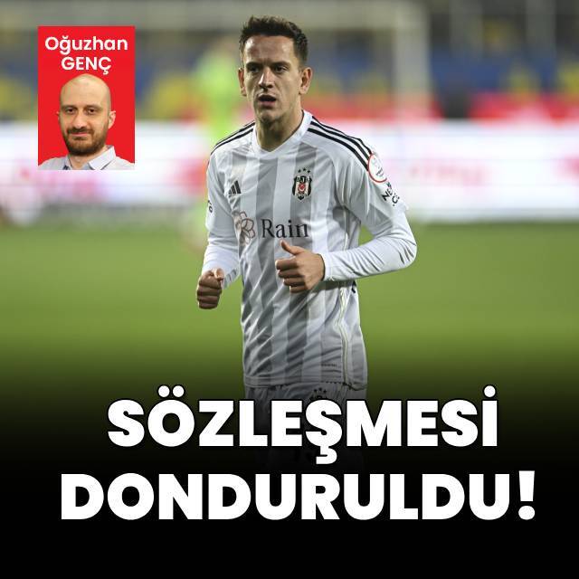 Beşiktaş'ta Amir'in sözleşmesi donduruldu