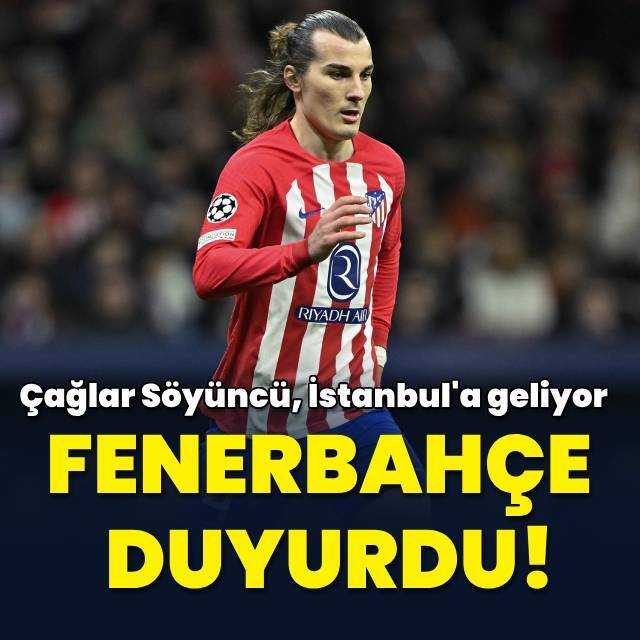 Fenerbahçe, Çağlar'ı duyurdu!