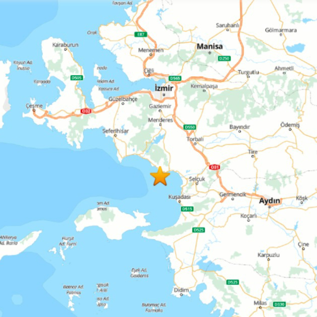 İzmir'de 5.1 büyüklüğünde deprem!