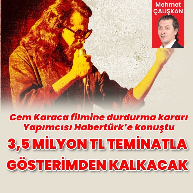 3.5 milyon TL teminat yatırması gerek