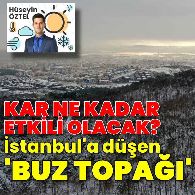 Kar geldi ama... İşte hava son durum