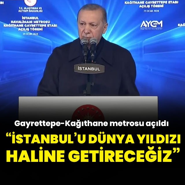 "İstanbul'u dünya yıldızı haline getireceğiz"