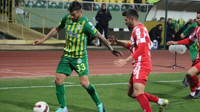 Avramovski attı, Boluspor kazandı