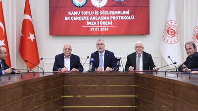 Kamu işçilerine ek protokol zammı