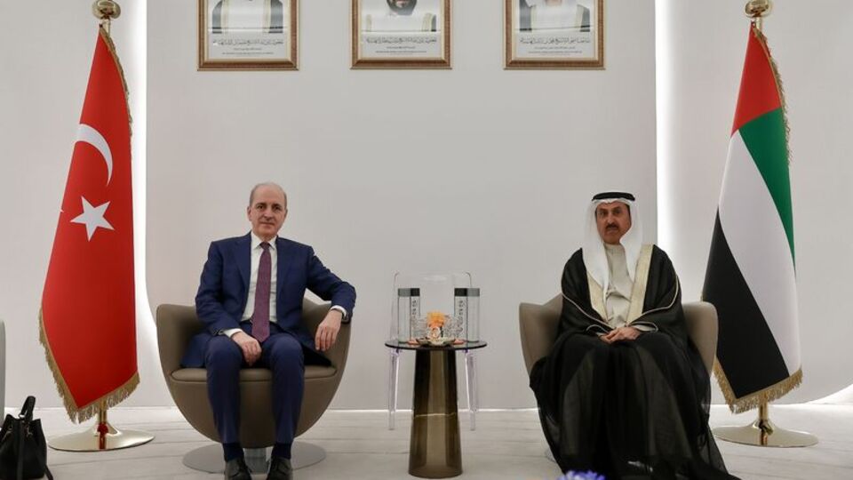 TBMM Başkanı Kurtulmuş, Birleşik Arap Emirlikleri'ne gitti