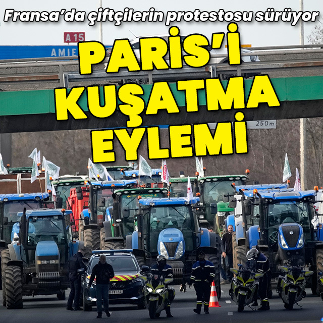 "Paris'i kuşatma eylemi"