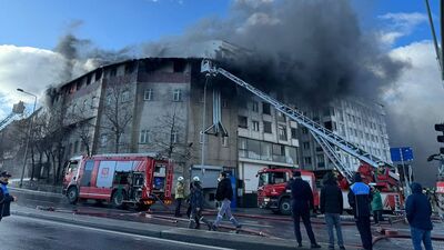 Ayakkabı imalathanesi alevlere teslim!