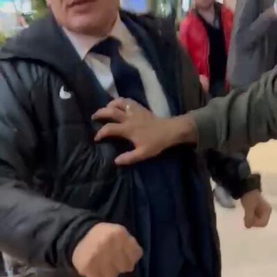 Havalimanında İsmail Kartal gerginliği