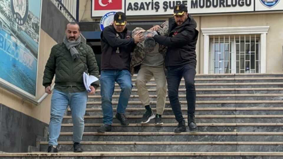 Katilin soğukkanlılığı kamerada