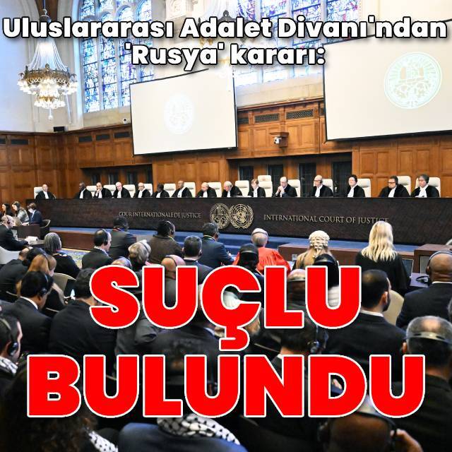 Uluslararası Adalet Divanı'ndan Rusya kararı