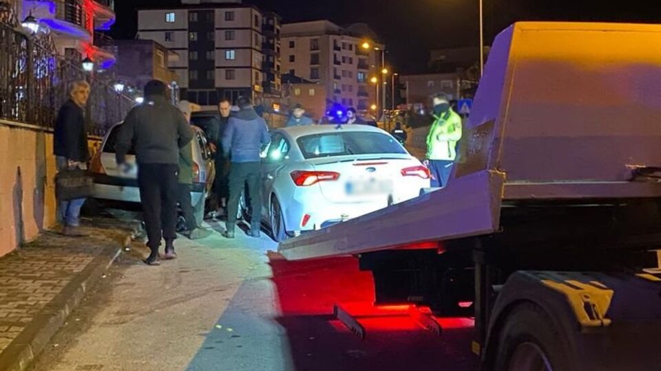 Kaza sonrası oluşan gaz sızıntısı paniğe yol açtı