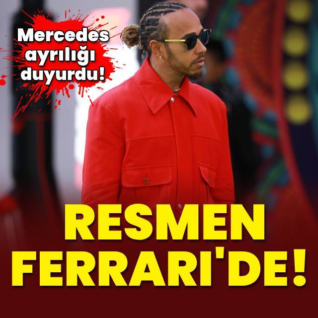 Lewis Hamilton resmen Ferrari'de!