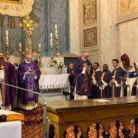 Saldırı düzenlenen kilisede kefaret ayini