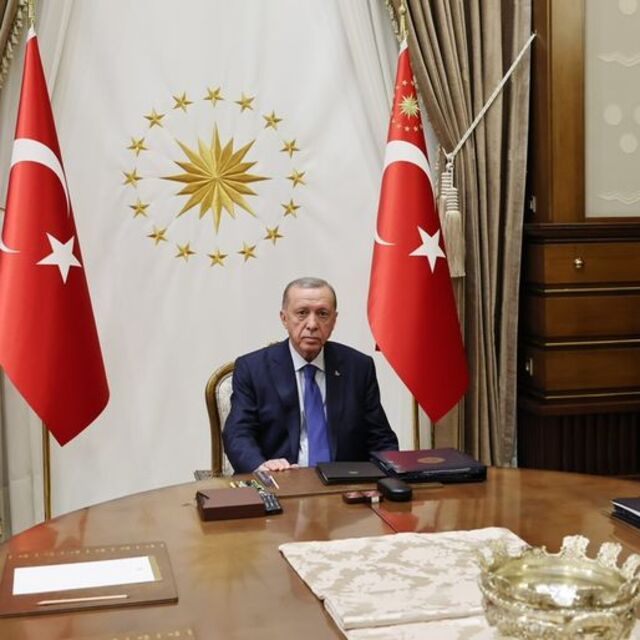 Cumhurbaşkanı Erdoğan, Kalın'ı kabul etti