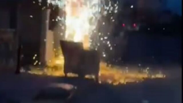 Elektrik panosunda patlamanın ardından yangın çıktı