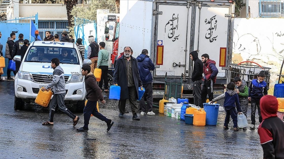 UNRWA: Gazze'de temiz suya erişim sınırlı