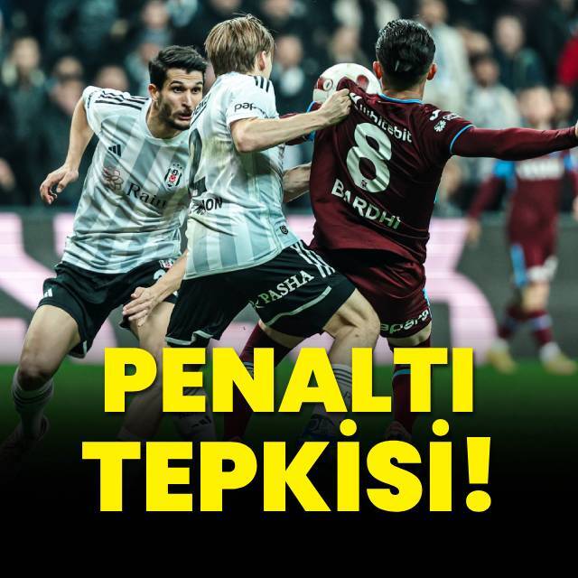 Trabzonspor'dan penaltı tepkisi!