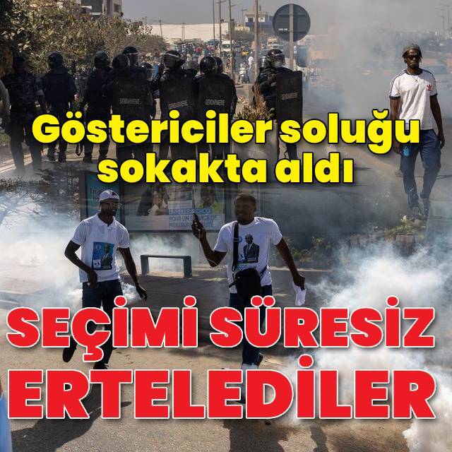 Senegal'de cumhurbaşkanlığı seçimlerinin ertelenmesine tepki
