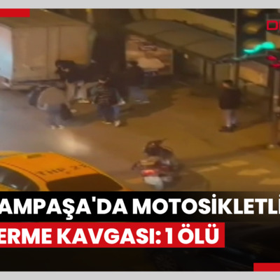 Bayrampaşa'da motosikletlilerin yol verme kavgası: 1 ölü