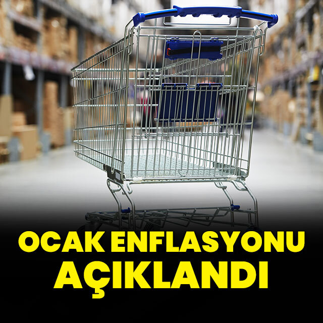 Ocak enflasyonu açıklandı