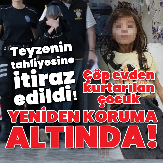 Çöp ev kâbusundaki çocuk yeniden devlet korumasında!