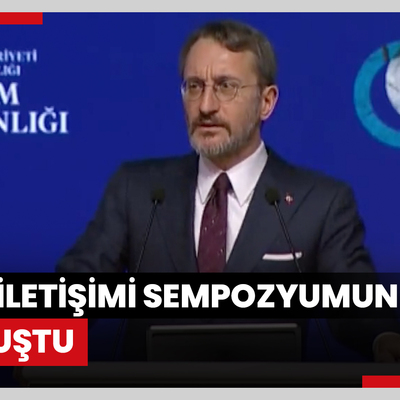 Cumhurbaşkanlığı İletişim Başkanı Altun, Afet İletişimi Sempozyumunda konuştu