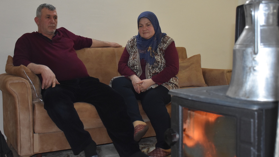 40 yakınını kaybeden çift Gümüşhane'de hayata tutundu