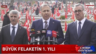 Bakan Yerlikaya'dan Kahramanmaraş'ta açıklamalar