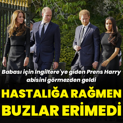 İngiltere'ye dönen Prens Harry abisiyle görüşmeyecek