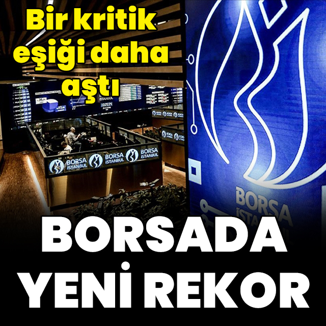 Borsa 9 bin puanı gördü