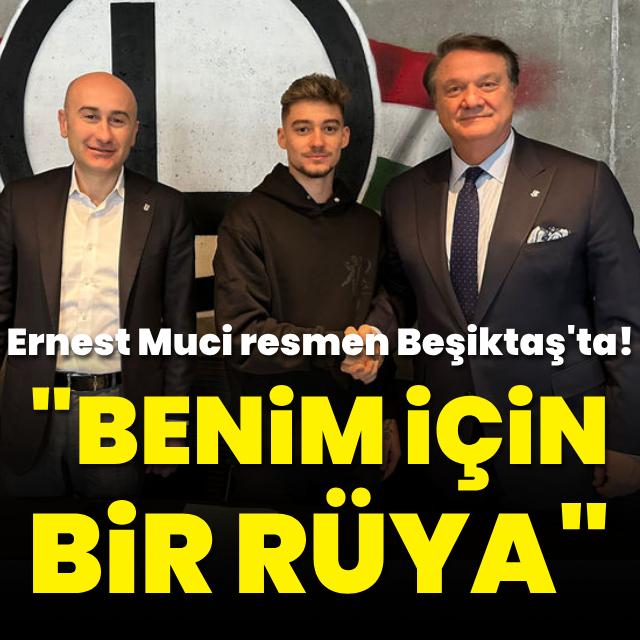 Beşiktaş transferi açıkladı!